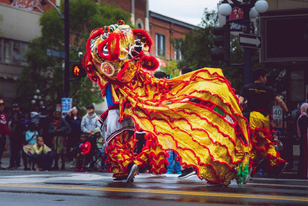 Chinese new year carnival in vancouver